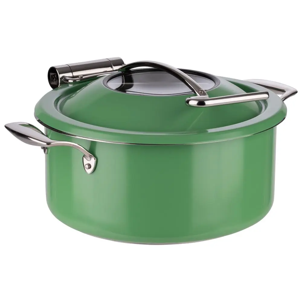 Chafing Dish Induccion Verde 30,5X17,5 Cm.