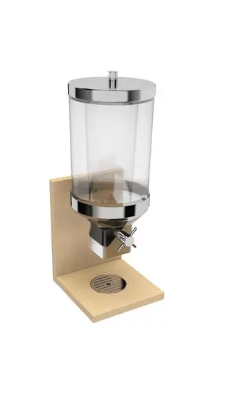 Dispensador Cereales Buffet Molino Madera Bridge