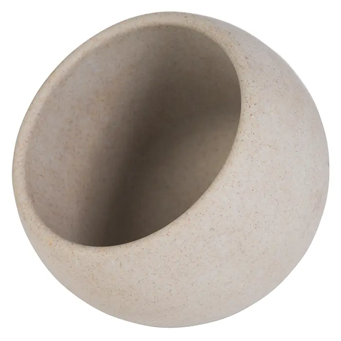 Bol Moon melamina gris 6 piezas 8x7,5 cm