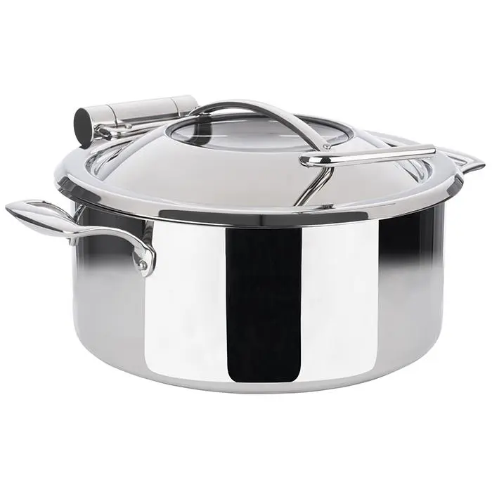 Chafing dish de acero inoxidable 30,5x17,5 cm