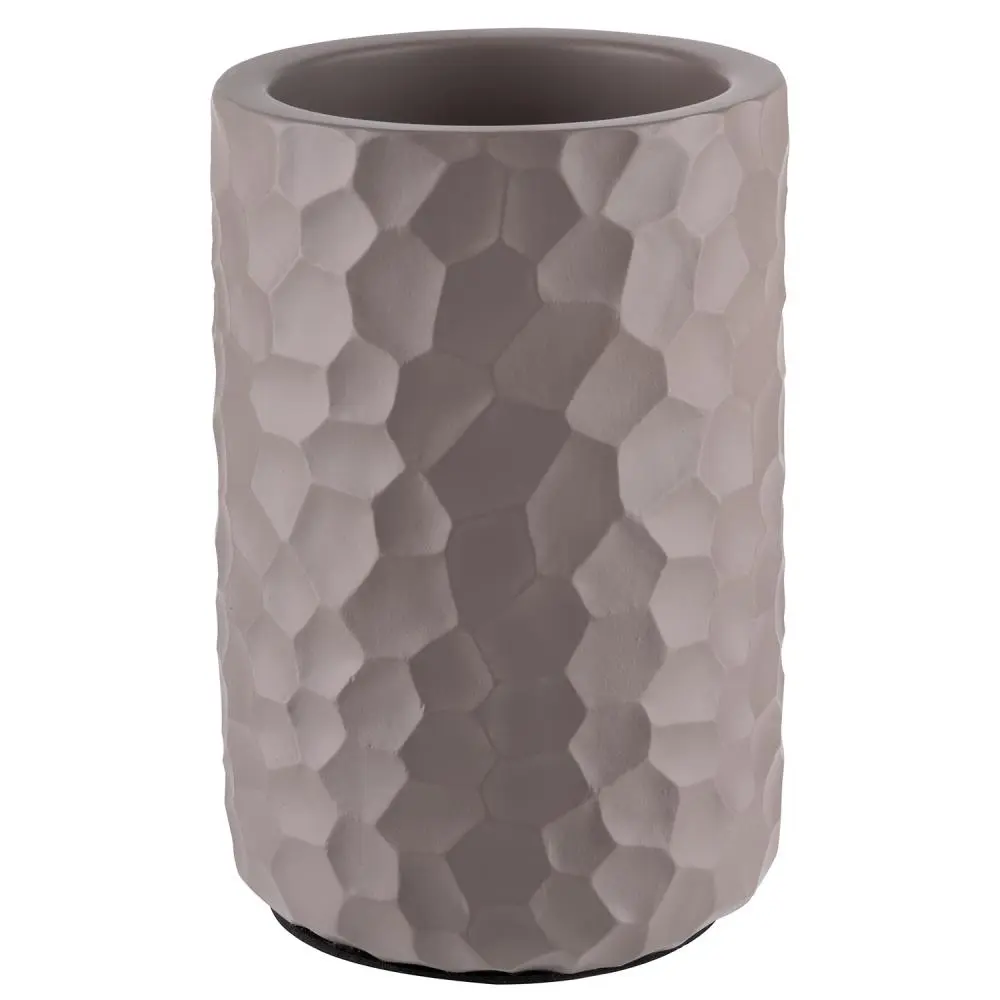 Enfriador botellas doble pared gris 12x19 cm