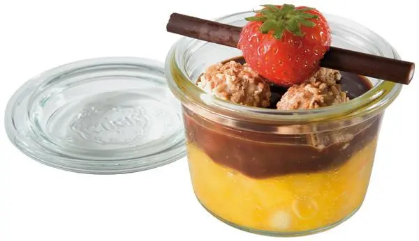 Tarro Weck Con Tapa 6X5,5 Cm. 8 Cl. Pack 12 Unidades