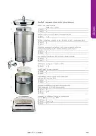 Repuesto Aro Inox. Dispensador Bebidas 6 L.