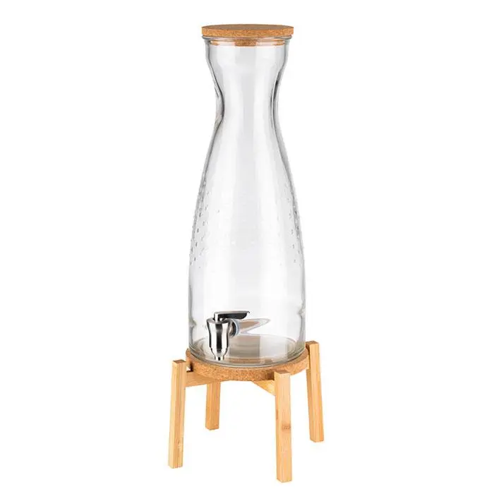 Dispensador bebidas buffet Fresh wood 23x23x56,5 cm 4,5 l