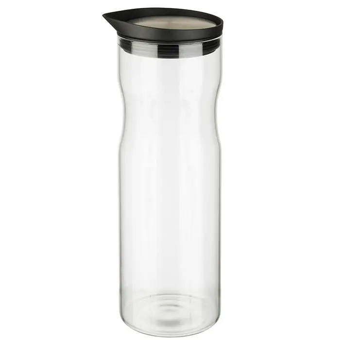 Jarra buffet cristal tapa de acero inoxidable 1 l