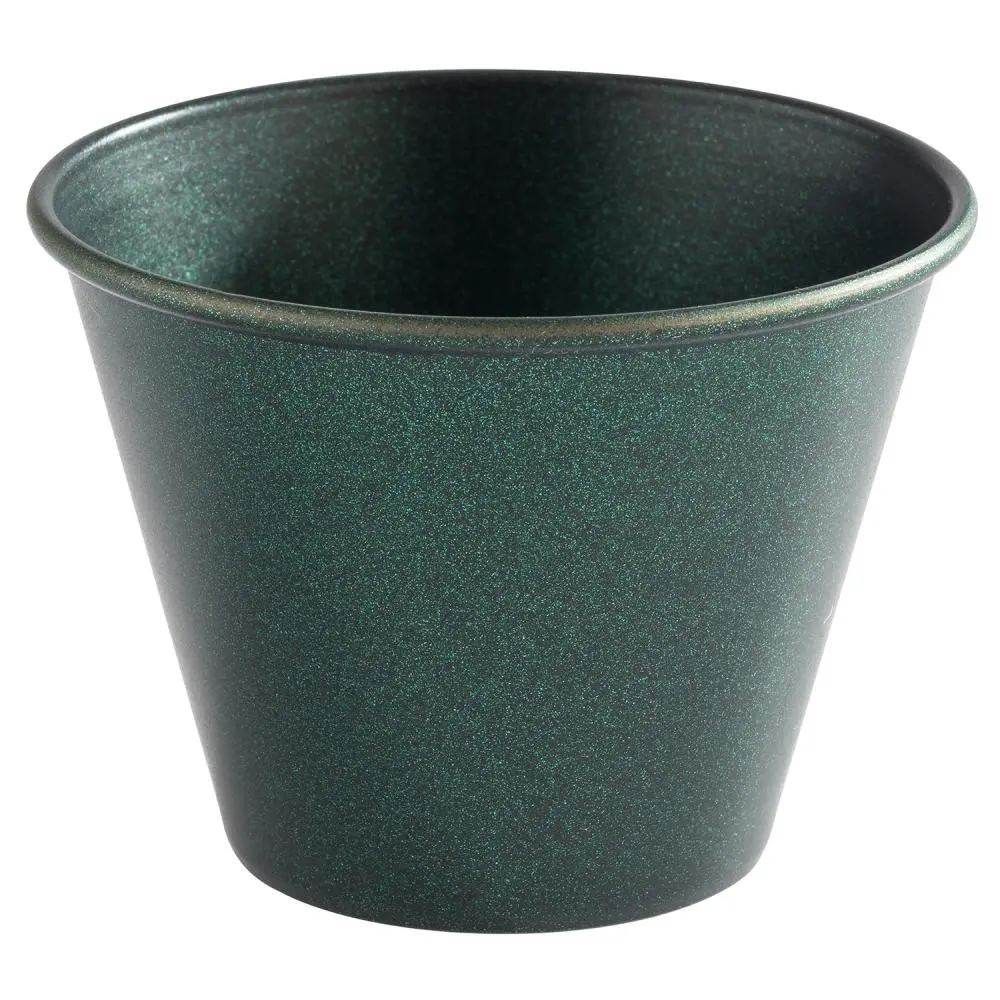 Ramequin verde mate 6x4,5 cm / 6 cl 6 unidades