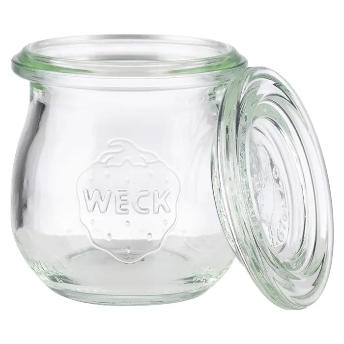 Tarro Weck Con Tapa 5,5X6 Cm. 7.5 Cl. Pack 12 Unidades