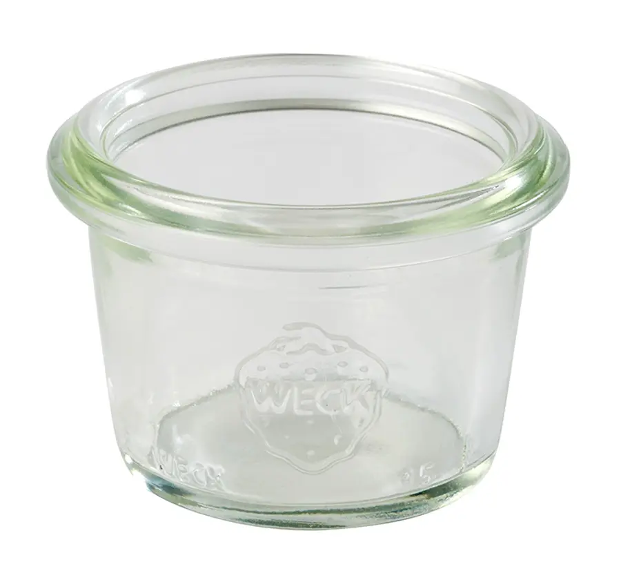 Tarro Weck sin tapa 5x3,5 cm 3,5 cl pack 12 unidades