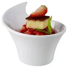 Bol Degustacion Melamina Friendly Blanco 8,5X7X6 Cm.