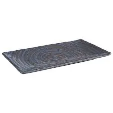 Fuente Rectangular Loops Melamina 23,5X13,5X1,5 Cm.