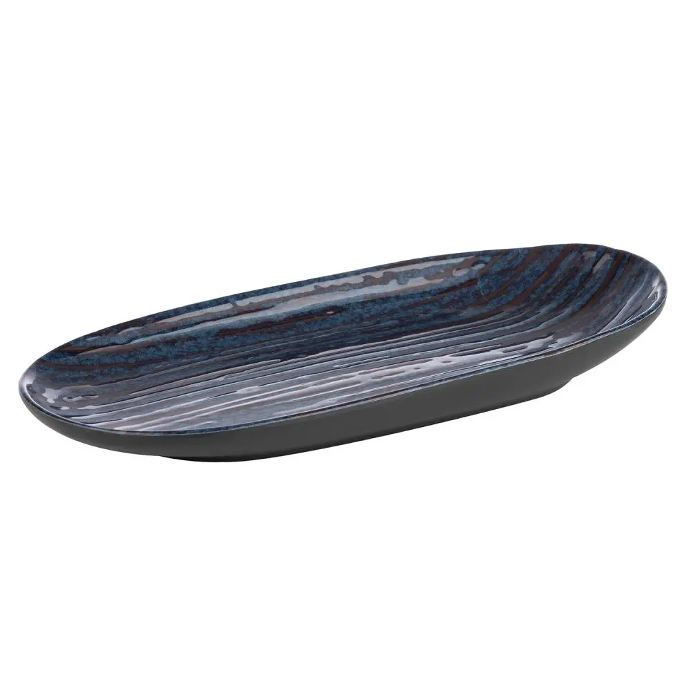 Fuente Loops Melamina Oval 28X13,5X4 Cm.