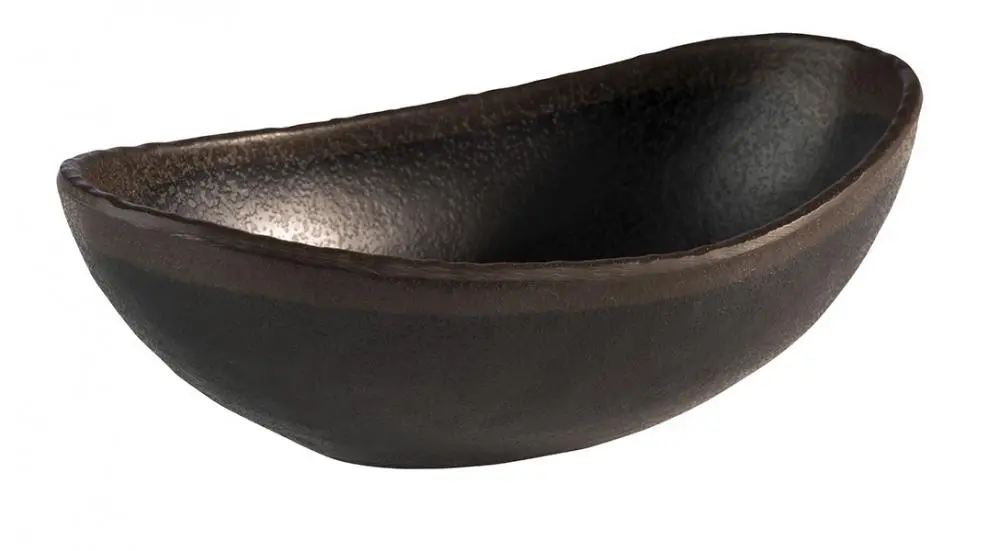Ensaladera oval Marone melamina 27,5x19x9 cm