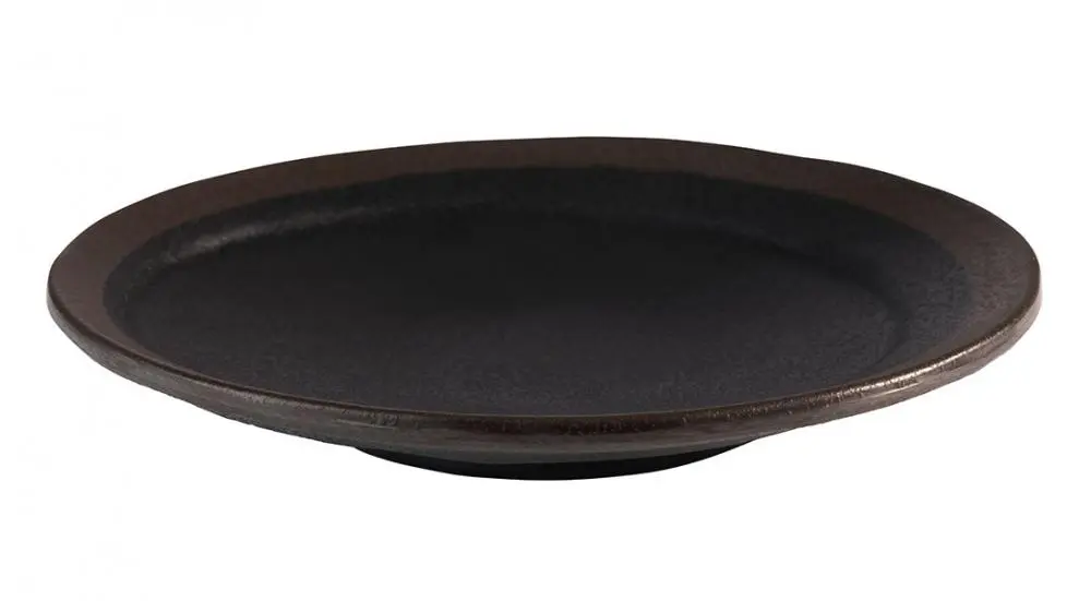 Plato Marone melamina 28x3,5 cm