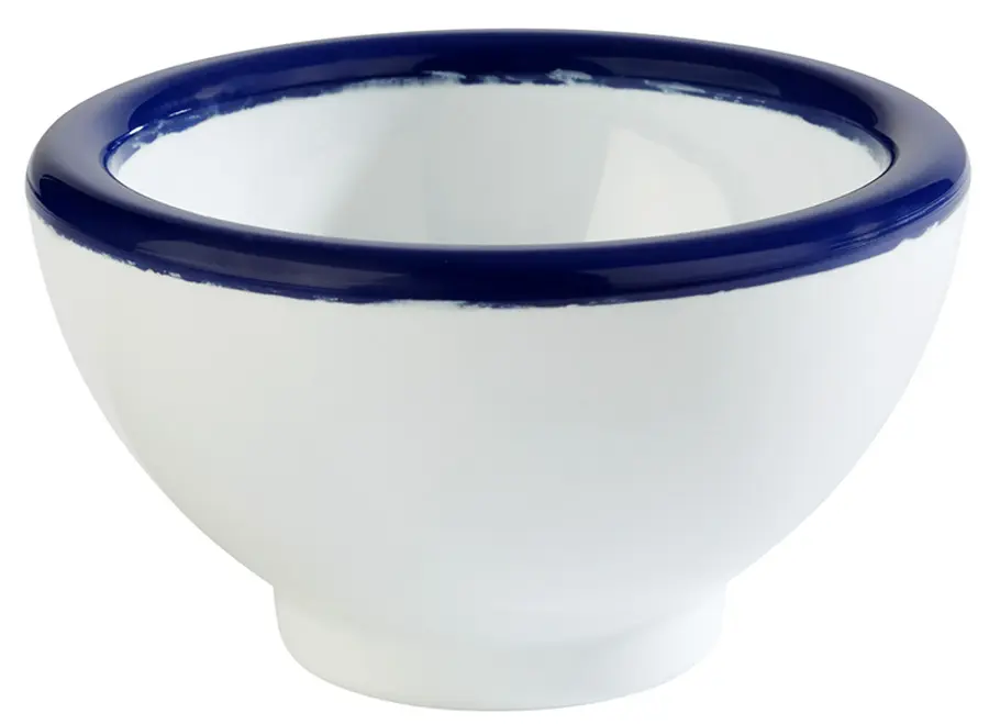 Bol Enamel Look Melamina Filo Azul 5,5X4 Cm.