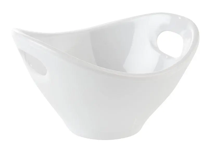 Bol Degustacion Mini Melamina Blanco 9,5X9X5,5 Cm.