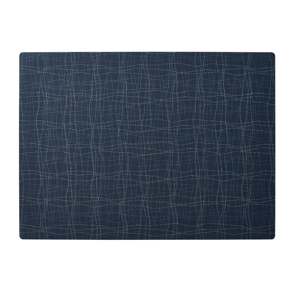 Mantel individual silicona azul 45x33 cm