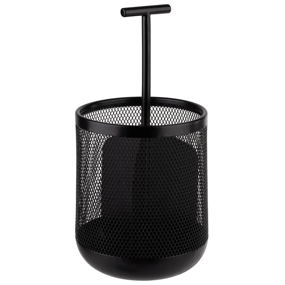 Dispensador cubiertos dart negro 12x25 cm