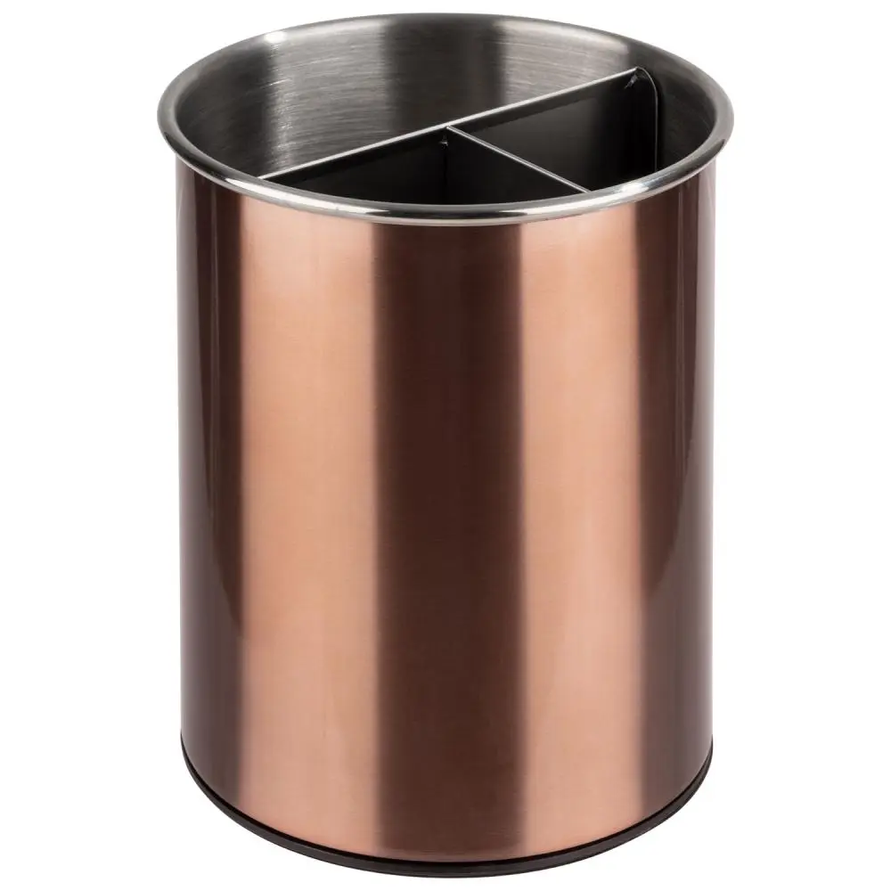 Dispensador cubiertos cobre 16,5x13 cm