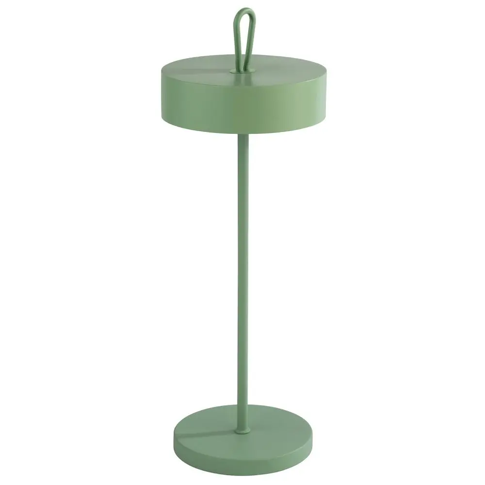 Lámpara LED Cleo verde 11x30,5 cm
