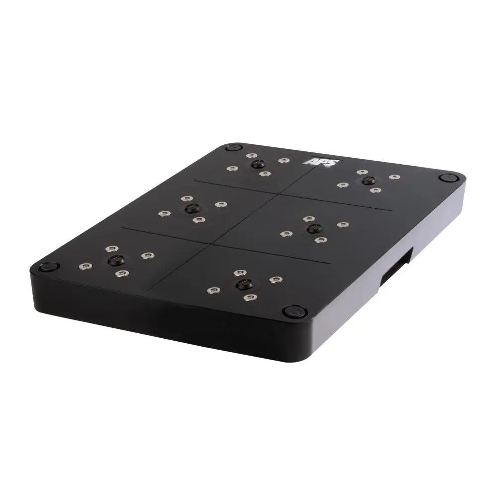Estacion De Carga Lamparas Led 6 Unidades 43X31,5X5 Cm.