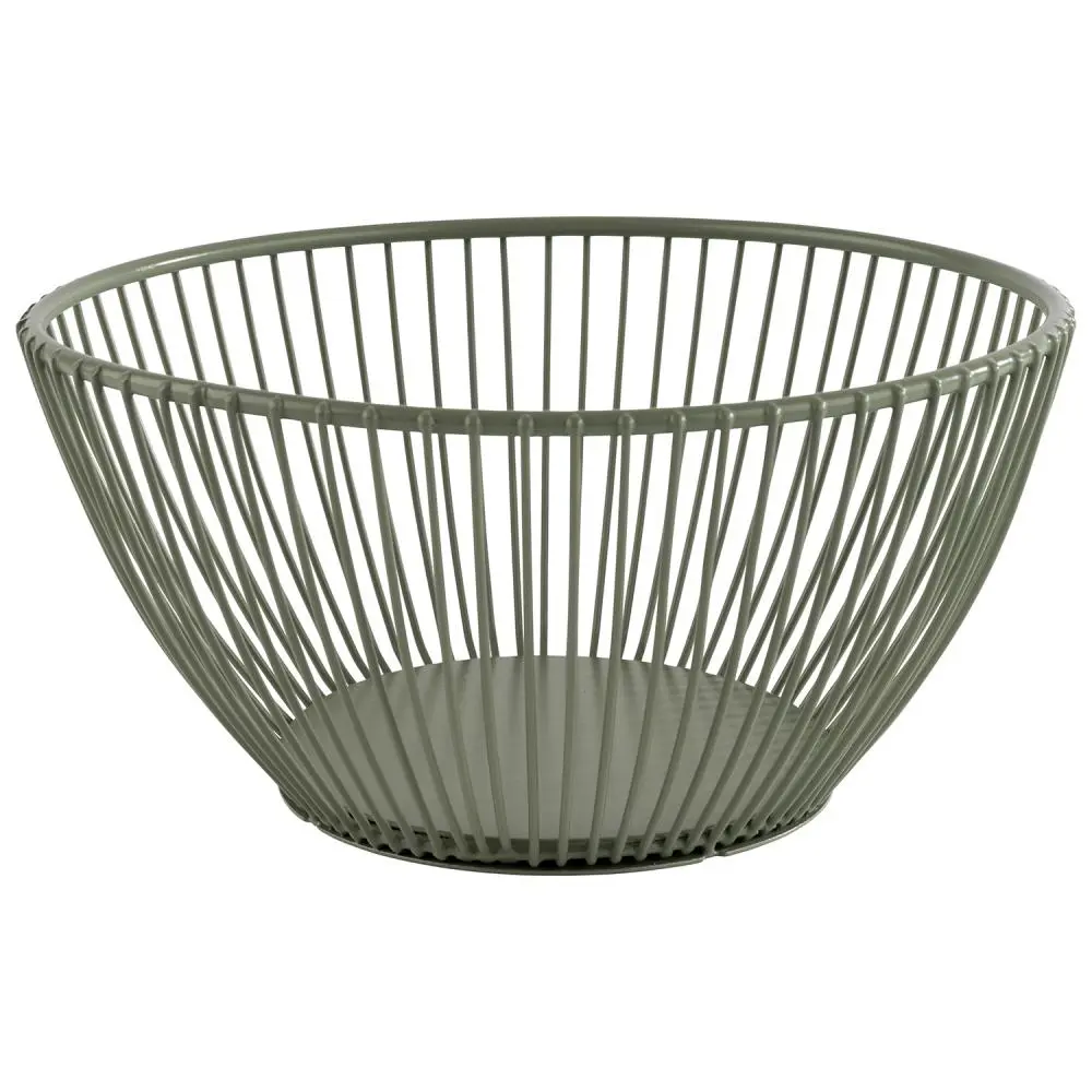 Cesta metálica Svart verde 17,5x8 cm