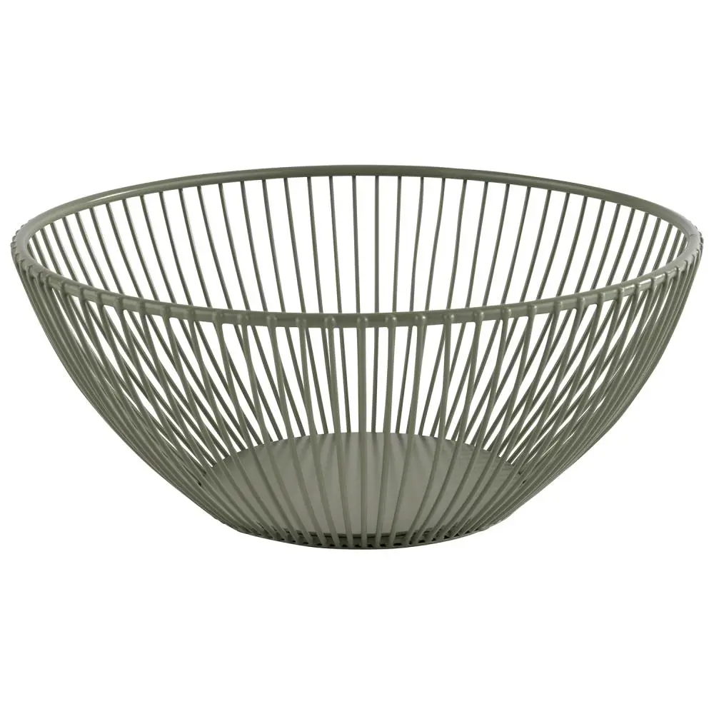 Cesta metálica Svart verde 20x8 cm