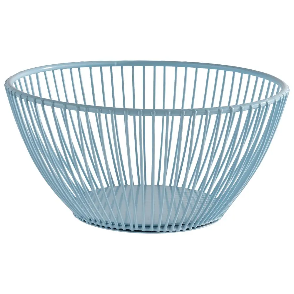 Cesta metálica Svart azul 17,5x8 cm