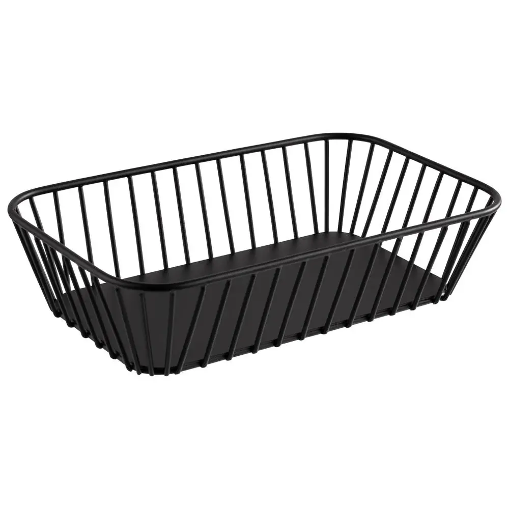 Cesta metálica Urban negra GN 1/4