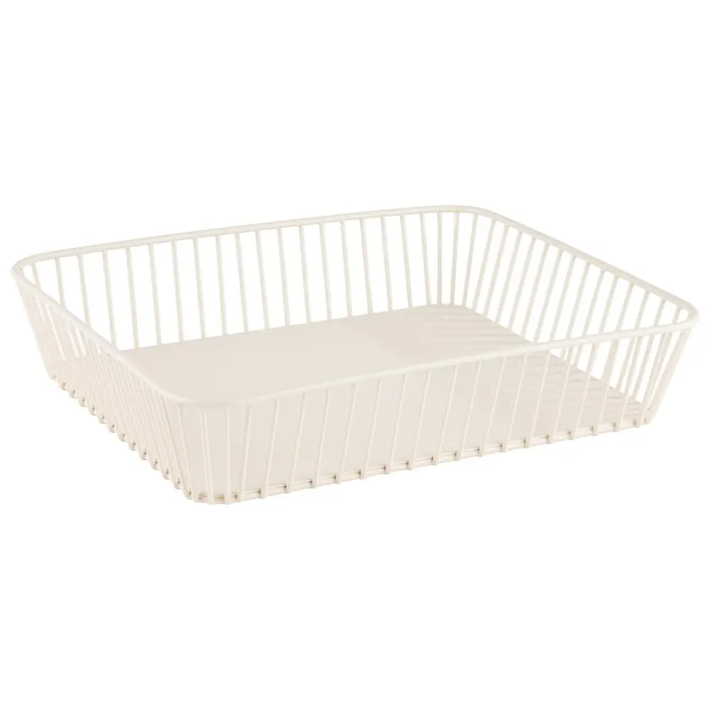 Cesta metálica Urban blanca GN 1/2