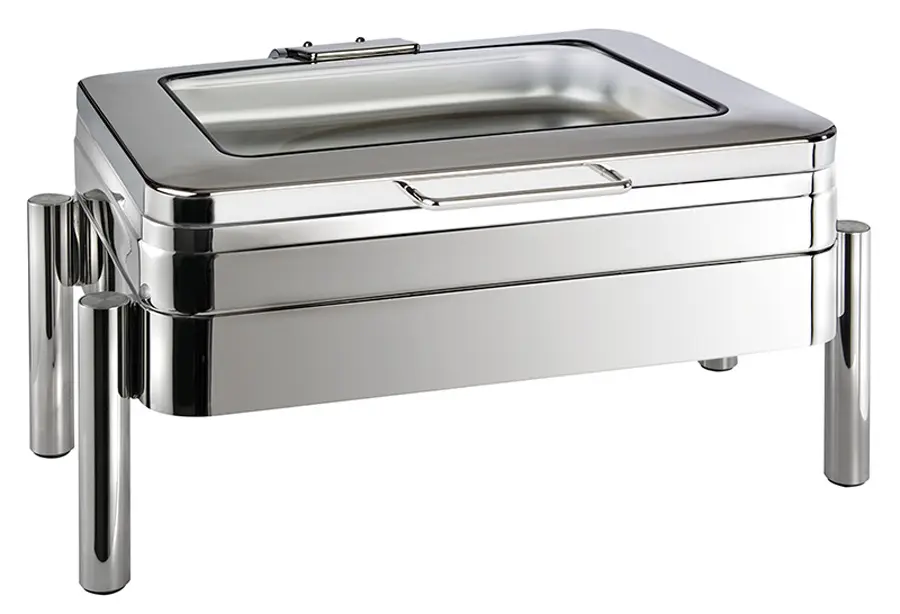 Chafing dish Premium tapa de cristal 1/1