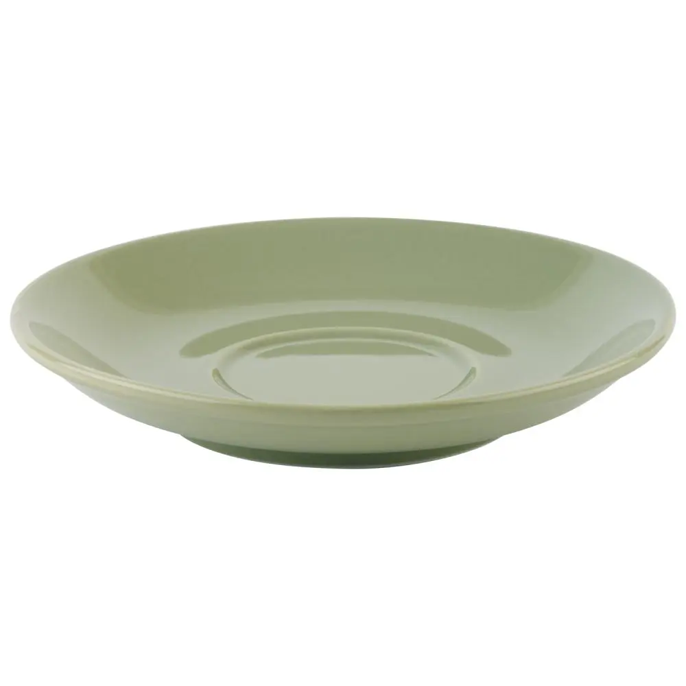 Plato desayuno Snug verde 14,5 cm