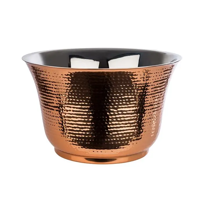 Champanera amartillada cobre 33x20 cm