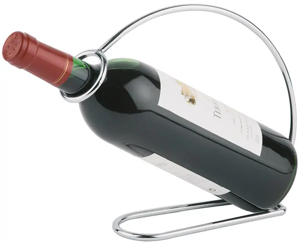 Soporte botellas sobremesa de acero inoxidable