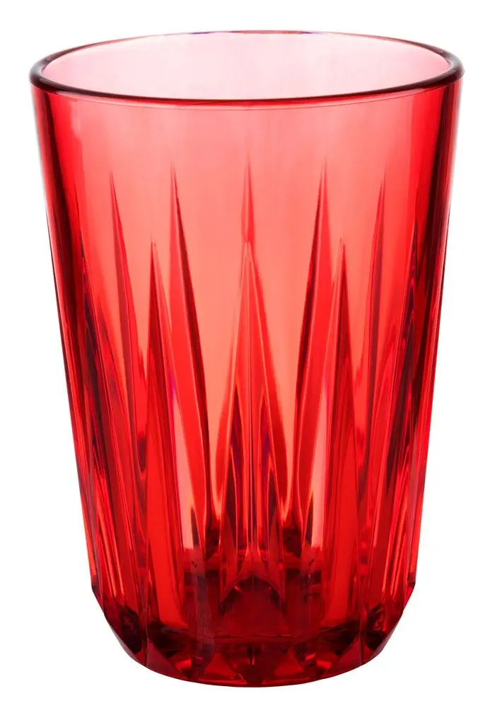 Vaso tritán Crystal rojo 0,15 l