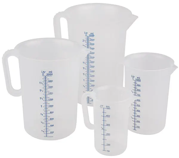 Jarra Medidora Plastico 5 L.