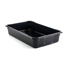 Cubeta Gn. Polietileno Negra 1/1 100