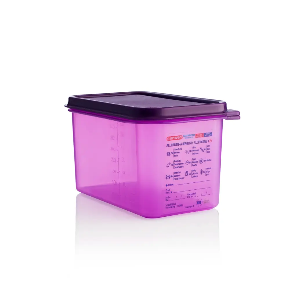 Hermetico Anti-Alergenos GN PP 1/4 150 4,3 l