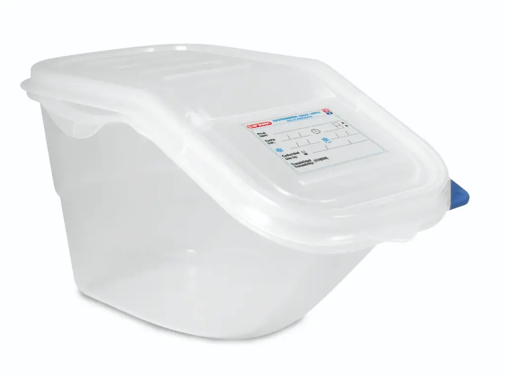 Contenedor ingredientes GN 1/3 tapa frontal 7 l 395x200x200 mm