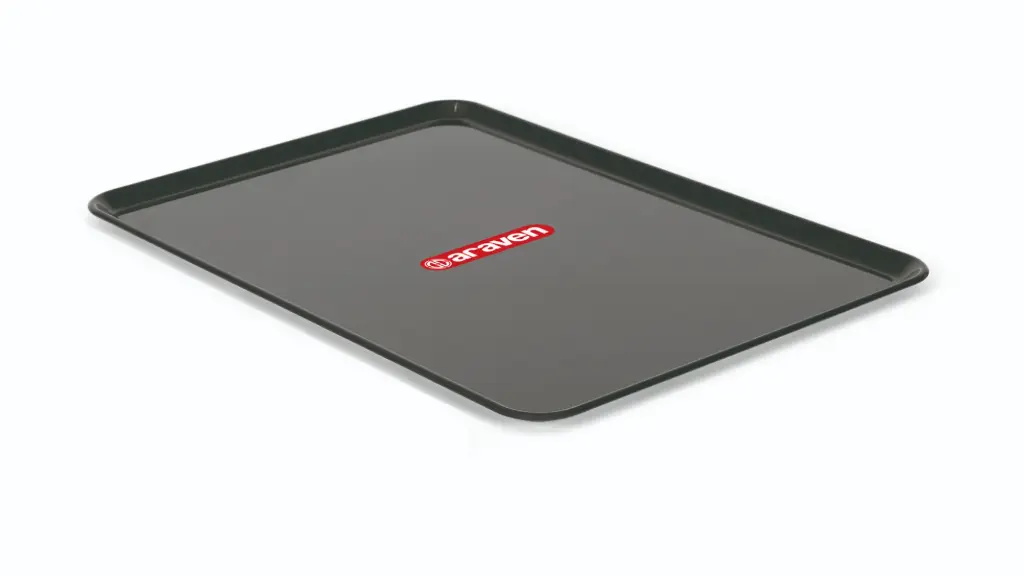 Bandeja Presentacion Plana Negra 350X250X20 Mm.                  