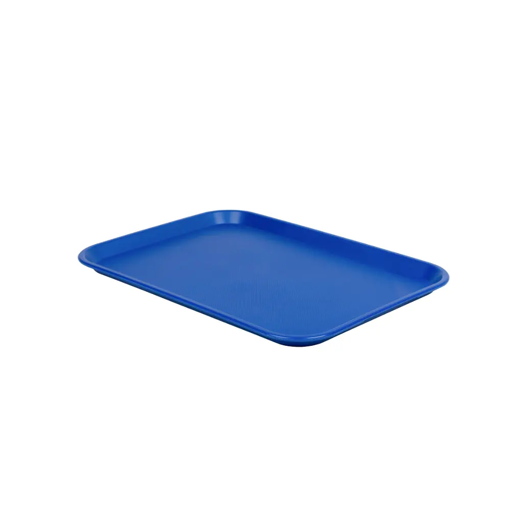 Bandeja Fast Food Azul 416X305X22 Mm.                            