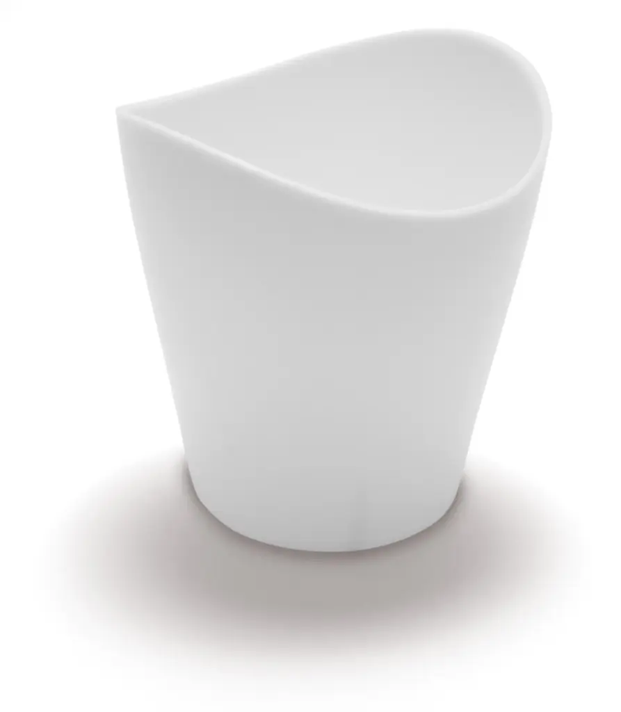 Vaso degustación PS 50 unidades. blanco 60x64 mm 9 cl
