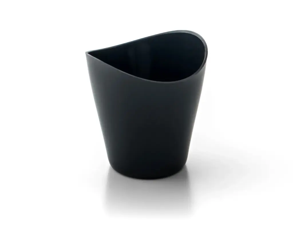 Vaso degustación PS 50 unidades. negro 60x64 mm 9 cl