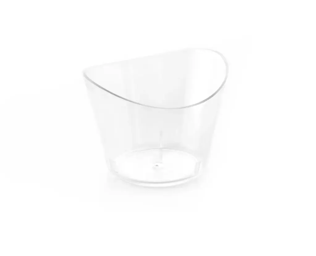 Vaso degustación PS 50 unidades. transparente 60x64 mm 9 cl