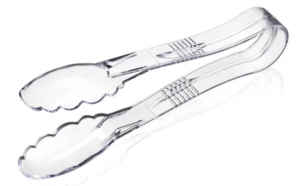 Pinza buffet PC transparente 23 cm