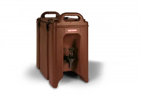 Contenedor isotermo con grido marrón 9,4 l 420x230x470 mm