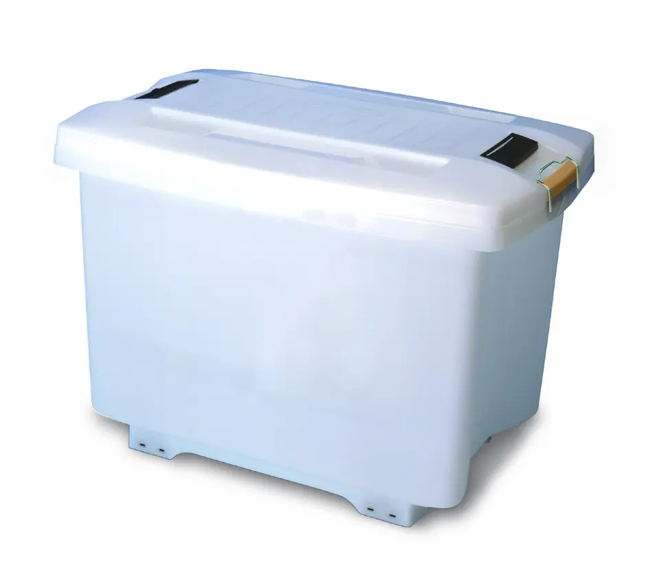 Cubeta food Bacs con tapa y ruedas 70 l
