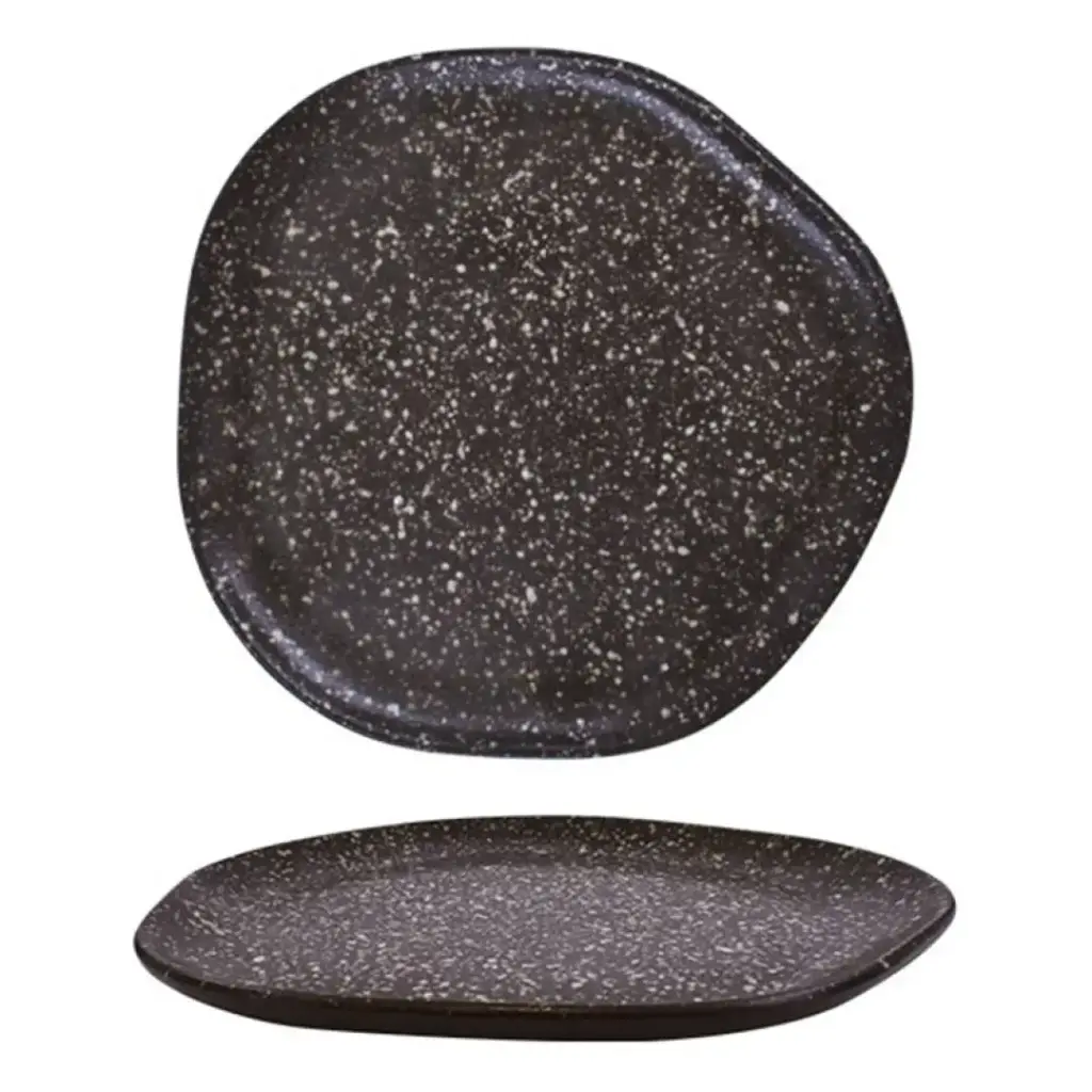 Plato llano sílice Cosmos 27 cm