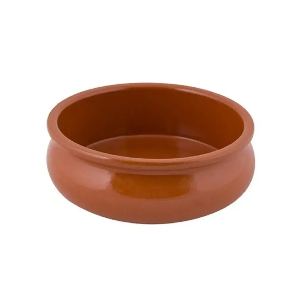Cazuela Barro Abombada 15 cm.