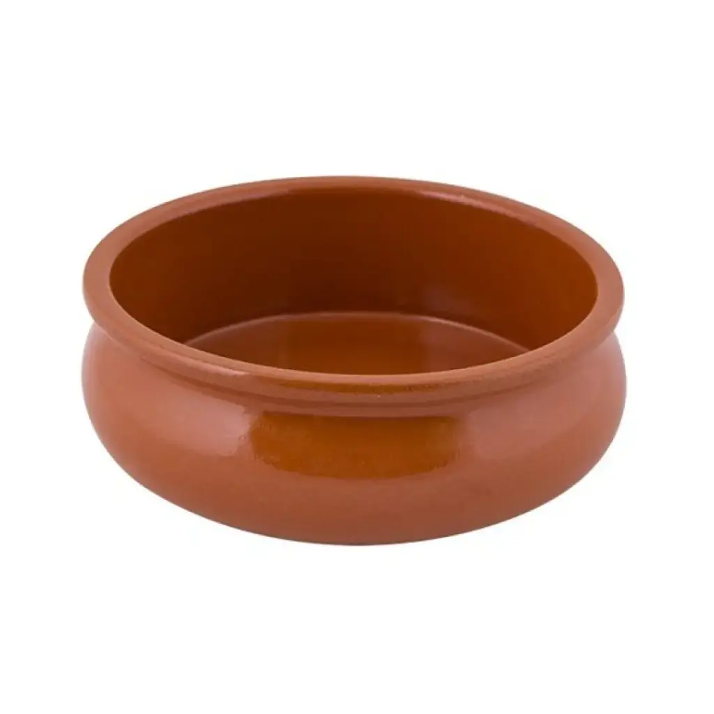 Cazuela Barro Abombada 18 cm.