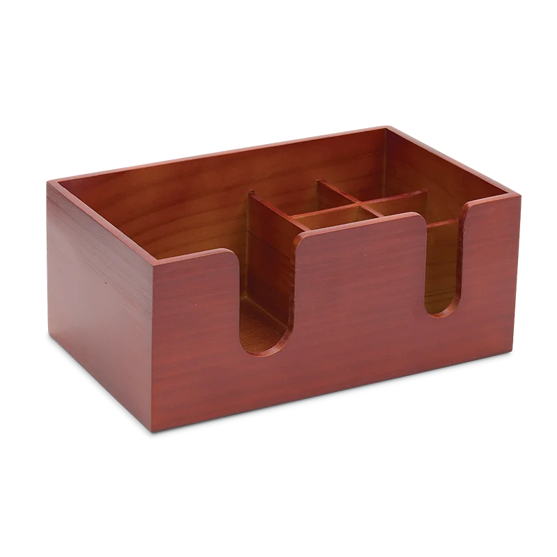 Bar caddy de madera 27 * 16.5 * 11,5 cm